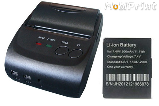 MobiPrint  MP-582LD Drukarka termiczna mini drukarka logo mechanizm Interfejs USB Bluetooth RS232 Mobilna Drukarka mobilator.pl windows android  New Portable Devices