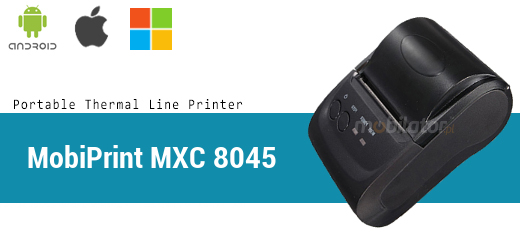 MobiPrint  MP-582LD Drukarka termiczna mini drukarka logo mechanizm Interfejs USB Bluetooth RS232 Mobilna Drukarka mobilator.pl windows android  New Portable Devices