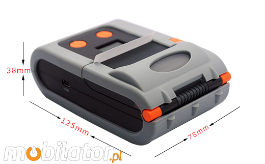 MobiPrint MP-M200 Drukarka termiczna Thermal Line  mini drukarka kodów mechanizm FUJITSU Interfejs  Bluetooth USB Mobilna Drukarka mobilator.pl windows android  New Portable Devices małe drukarki paragonów ios mała drukarka przenośna portable drukarka kodów