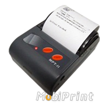 MobiPrint MP-T2 Drukarka termiczna mini drukarka kodów  Interfejs  Bluetooth  Mobilna Drukarka mobilator.pl windows android  New Portable Devices