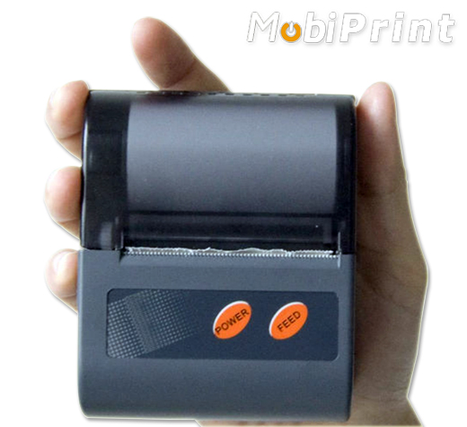 MobiPrint MP-T2 Drukarka termiczna mini drukarka kodów  Interfejs  Bluetooth  Mobilna Drukarka mobilator.pl windows android  New Portable Devices