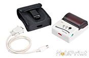 MobiPrint MP-T3A Drukarka termiczna mini drukarka kodów mechanizm epson Interfejs IrDA Bluetooth RS232 Mobilna Drukarka mobilator.pl windows android  New Portable Devices