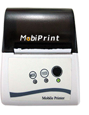 MobiPrint MP-T3A Drukarka termiczna mini drukarka kodów mechanizm epson Interfejs IrDA Bluetooth RS232 Mobilna Drukarka mobilator.pl windows android  New Portable Devices