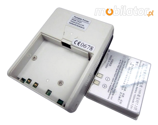 MobiPrint MP-T3A Drukarka termiczna mini drukarka kodów mechanizm epson Interfejs IrDA Bluetooth RS232 Mobilna Drukarka mobilator.pl windows android  New Portable Devices