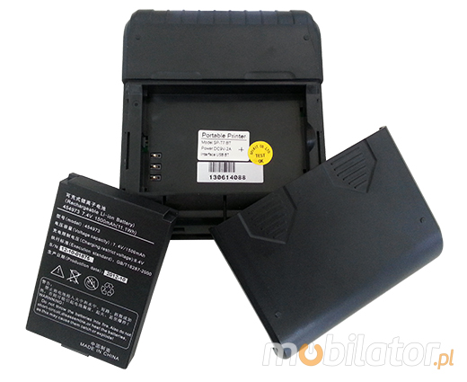 MobiPrint MP-T7 Drukarka igłowa DOTMATRIX mini drukarka kodów mechanizm epson Interfejs  Bluetooth USB Mobilna Drukarka mobilator.pl windows android  New Portable Devices małe drukarki paragonów