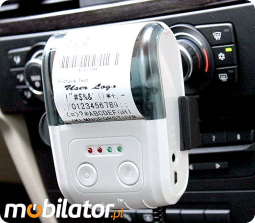 MobiPrint MP-58MB Mobile Printer Drukarka termiczna mini drukarka kodów mechanizm epson Interfejs USB Bluetooth RS232 Mobilna Drukarka mobilator.pl windows android ios  New Portable Devices