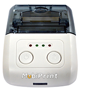 MobiPrint MP-58MB Mobile Printer Drukarka termiczna mini drukarka kodów mechanizm epson Interfejs USB Bluetooth RS232 Mobilna Drukarka mobilator.pl windows android ios  New Portable Devices