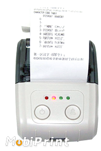 MobiPrint MP-58MB Mobile Printer Drukarka termiczna mini drukarka kodów mechanizm epson Interfejs USB Bluetooth RS232 Mobilna Drukarka mobilator.pl windows android ios  New Portable Devices