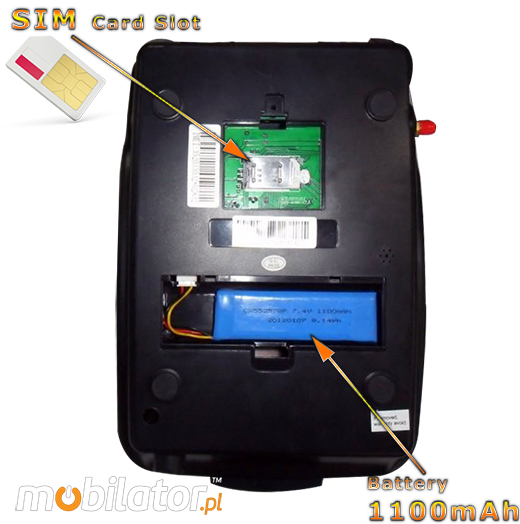 MobiPrint MP-GT5S Drukarka termiczna mini drukarka SMS kodów GSM GPRS SIM   Interfejs USB Mobilna Drukarka mobilator.pl windows android  New Portable Devices GSM Printer SMS