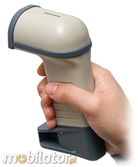 MobiScan Rugged Hand MSB03 Bluetooth 2.0  MOBISCAN MS-B03 Skaner 1D Laser Bezprzewodowy Bluetooth 2.0 Poręczny MobiSCAN IP44  Kompatybilny Windows Android  mobilator.pl New Portable Devices Mobilne Skanery kodów kreskowych