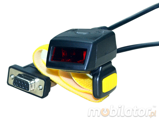 MobiScan FingerRing MS01 RS232 MOBISCAN MS-01 Skaner 1D Poręczny pieścień MobiSCAN  Kompatybilny Windows Android IOS mobilator.pl New Portable Devices Skanery kodów kreskowych MINI