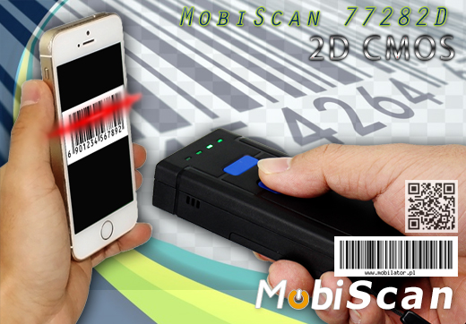 MobiScan 77281D - mini czytnik kodów kreskowych 1D Laser - Bluetooth - mini skaner kodów kreskowych 1D Laser- Pierścionkowy - Bluetooth Skaner 1D Bezprzewodowy Bluetooth 3.0 Poręczny pieścień MobiSCAN  Kompatybilny Windows Android IOS mobilator.pl New Portable Devices Mobilne Skanery kodów kreskowych MINI