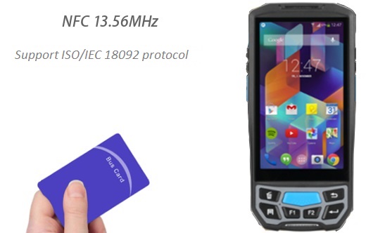 Industrial Data Collector MobiPad U93 with thermal printer 2D Barcode scanner NFC RFID HF
