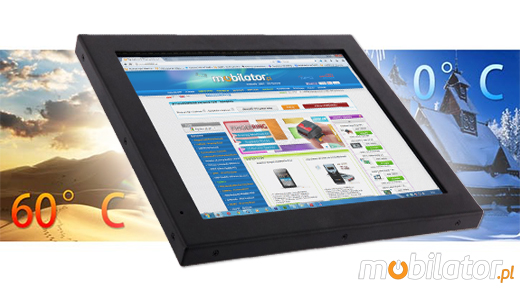 CCETouch Industial Touch Monitor CCETM15-5WR Przemysłowy Monitor Panelowy Norma odporności IP54 Monitor dotykowy Ekran rezystancyjny 5 wire resistive wyświetlacz 15 cali LED mobilator.pl New Portable Devices VGA DVI HDMI