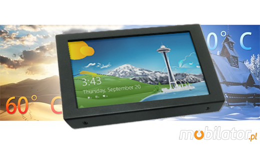 Industial Touch Monitor CCETM10-IP65 Przemysłowy Monitor Panelowy  Norma odporności IP65 Monitor dotykowy Ekran rezystancyjny 5 wire resistive wyświetlacz 10 cali LED mobilator.pl New Portable Devices VGA USB
