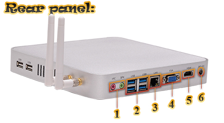 Przemysłowy MiniPC mBOX-3217U