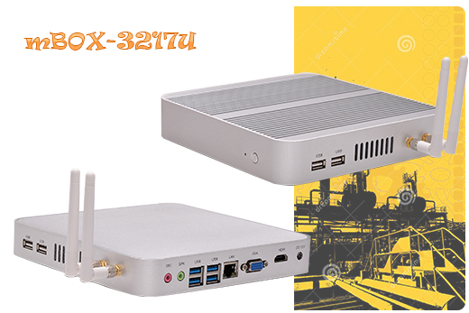 Przemysłowy MiniPC mBOX-3217U