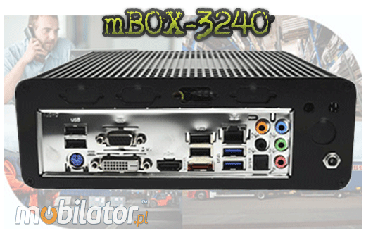 Przemysłowy MiniPC mBOX-3240