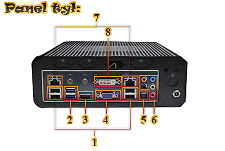 Przemysłowy MiniPC mBOX-3240 2LAN