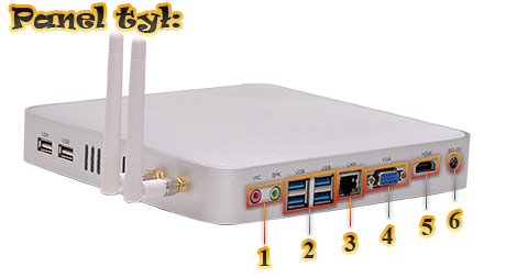 Przemysłowy MiniPC mBOX-3317U