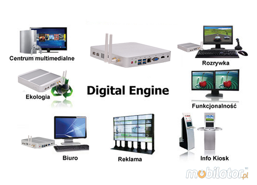 Przemysłowy MiniPC mBOX-3317U