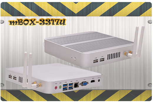 Przemysłowy MiniPC mBOX-3317U