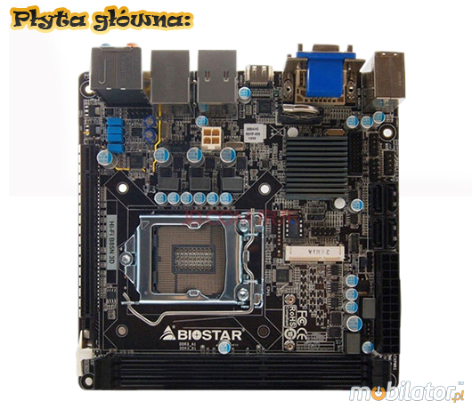 Przemysłowy MiniPC mBOX-4130 2LAN