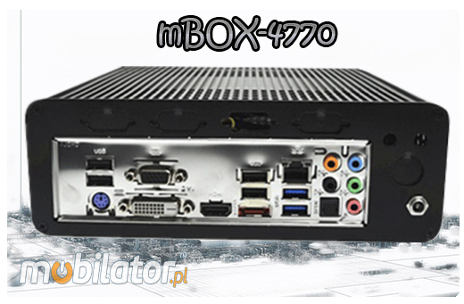 Przemysłowy MiniPC mBOX-4770