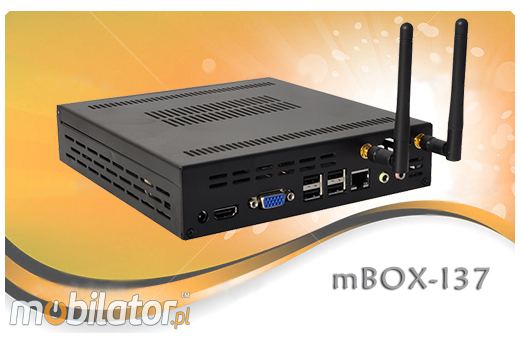 Przemysłowy MiniPC mBOX-I37