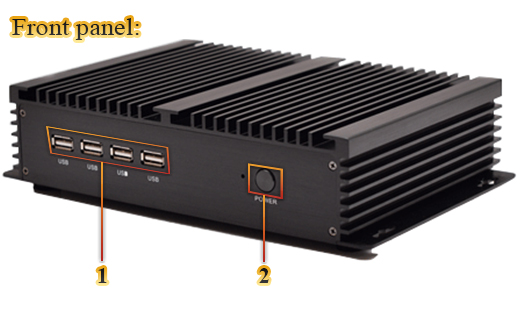 Przemysłowy MiniPC mBOX-I37C4