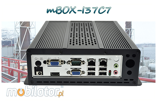 Przemysłowy MiniPC mBOX-I37C7