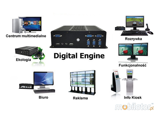 Przemysłowy MiniPC mBOX-I37C7