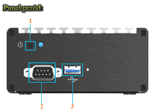 Przemysłowy Fanless MiniPC mBOX-JW310