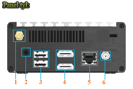 Przemysłowy Fanless MiniPC mBOX-JW310