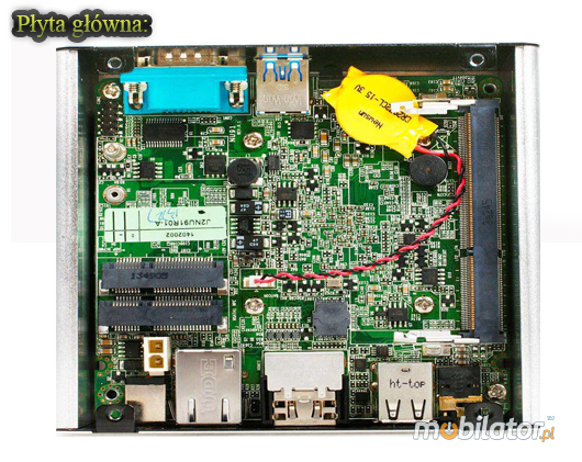 Przemysłowy fanless MiniPC mBOX-JW310