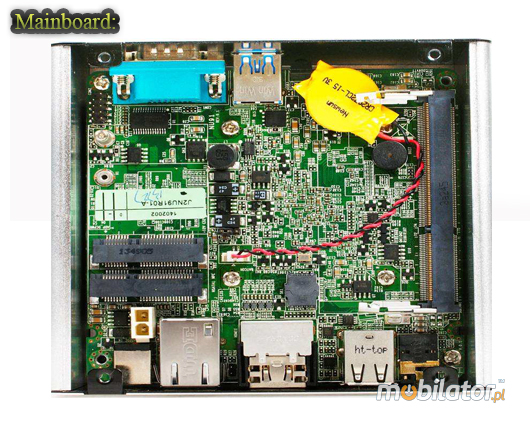 Przemysłowy fanless MiniPC mBOX-JW310