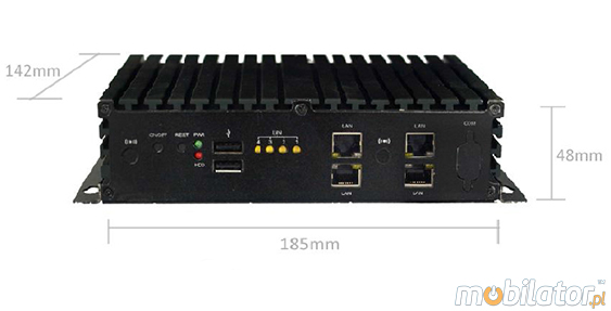 Industrial MiniPC (Barebone) mBOX - JW373L8