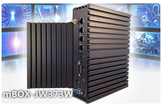 Przemysłowy MiniPC (Barebone) mBOX - JW373