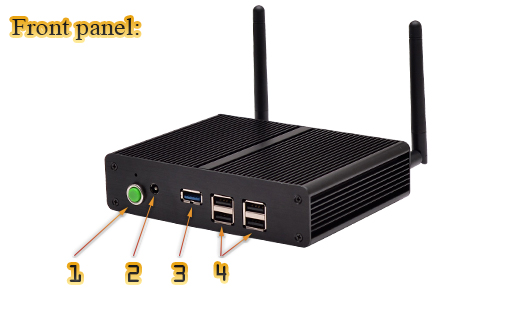 Industrial Fanless MiniPC mBOX Nuc M180