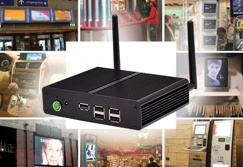 Przemysłowy Fanless MiniPC  MBOX Nuc M180