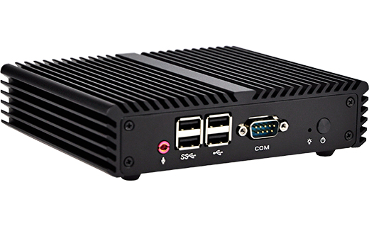 Komputer Przemysłowy Fanless MiniPC mBOX Nuc Q107S umpc ssd mobilator