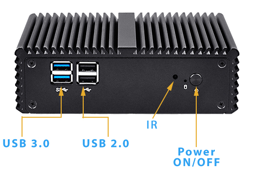 Industrial Computer Fanless MiniPC mBOX Nuc Q150P
