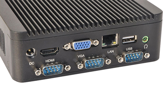 Przemysłowy Fanless MiniPC  MBOX Nuc Q180C