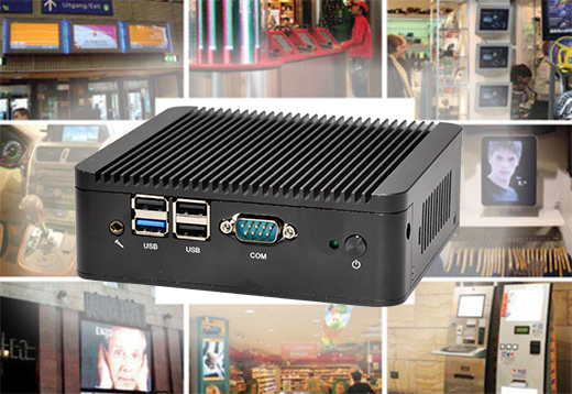 Komputer Przemysłowy Fanless MiniPC mBOX Nuc Q190P
