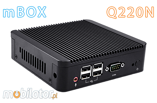 Industrial Computer Fanless MiniPC mBOX Nuc Q220N