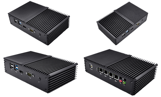 Komputer Przemysłowy Fanless MiniPC mBOX Nuc Q330G4 umpc mobilator.pl
