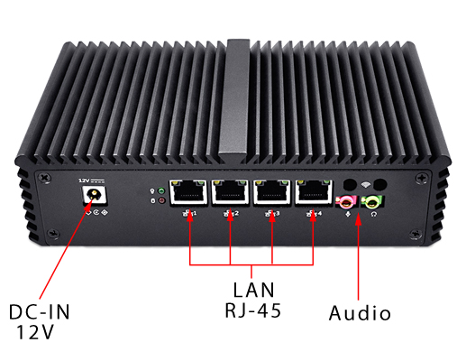 Industrial Computer Fanless MiniPC mBOX Nuc Q370G4