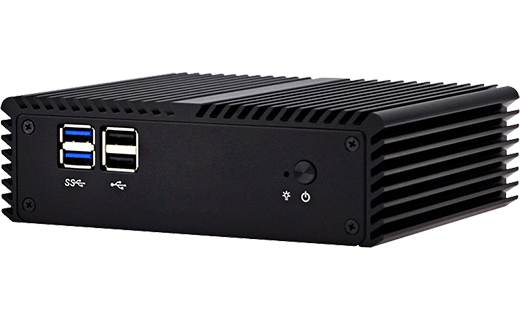Komputer Przemysłowy Fanless MiniPC mBOX Nuc Q410S umpc ssd mobilator