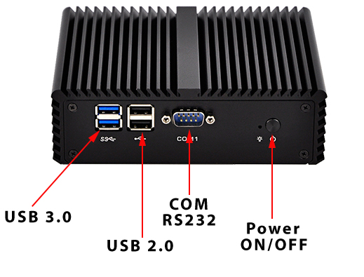 Industrial Computer Fanless MiniPC mBOX Nuc Q430P
