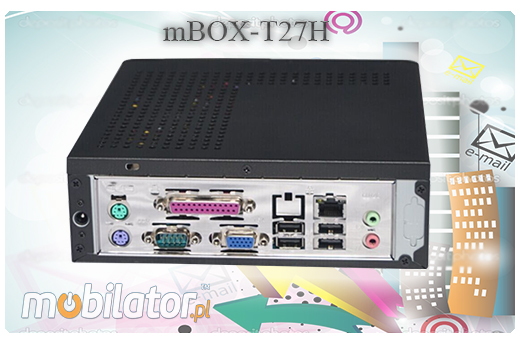 Przemysłowy MiniPC mBOX-T27H